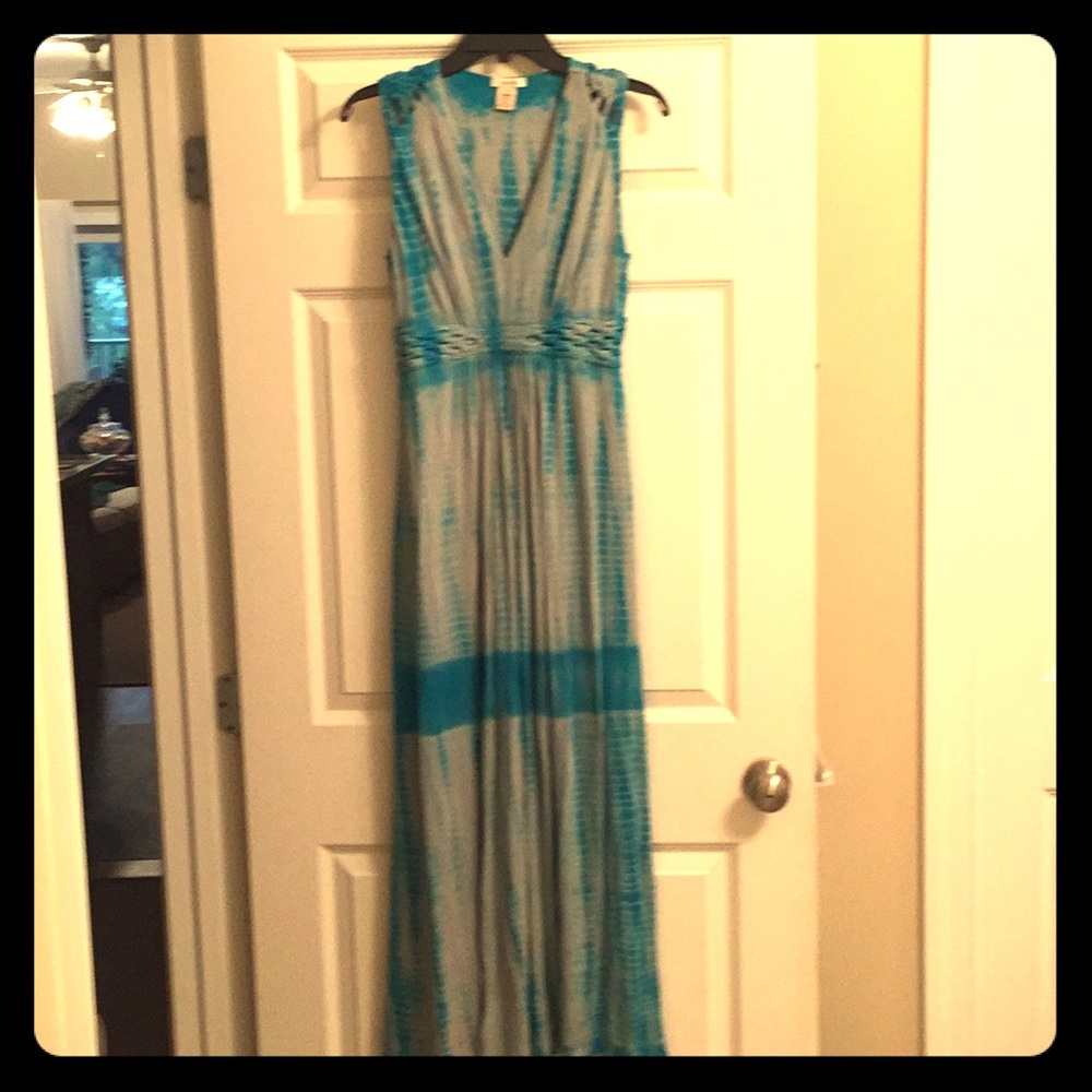 Maxi dress/tie dye